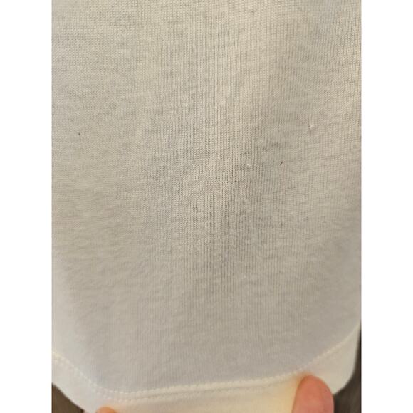 Talbots large PETITE LP beige layering pima cotton top long sleeve minimalist - Picture 5 of 7